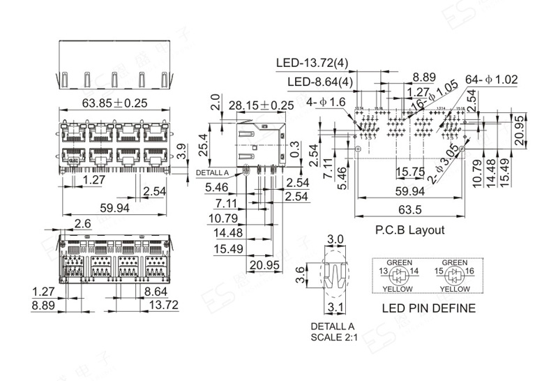 ES-63-8P8C 双层2X4带灯-2.jpg